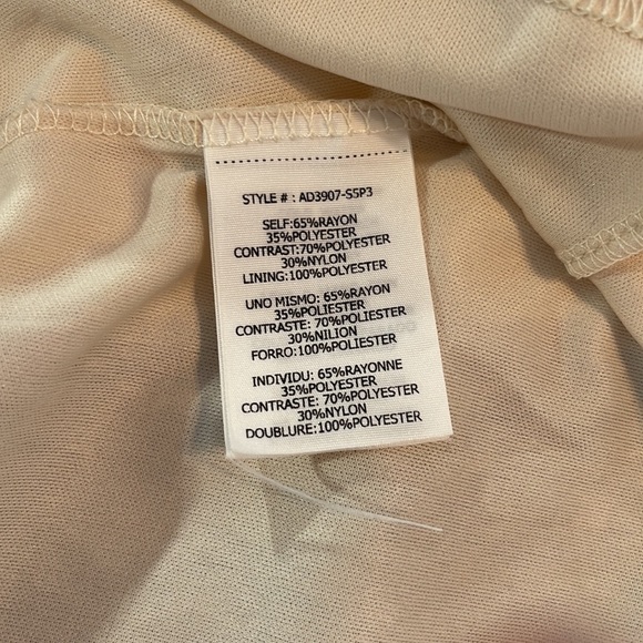 Altar’d State Women’s Tan Gauze with Tan/Brown Appliqué Floral Print Size Medium - Picture 9 of 10